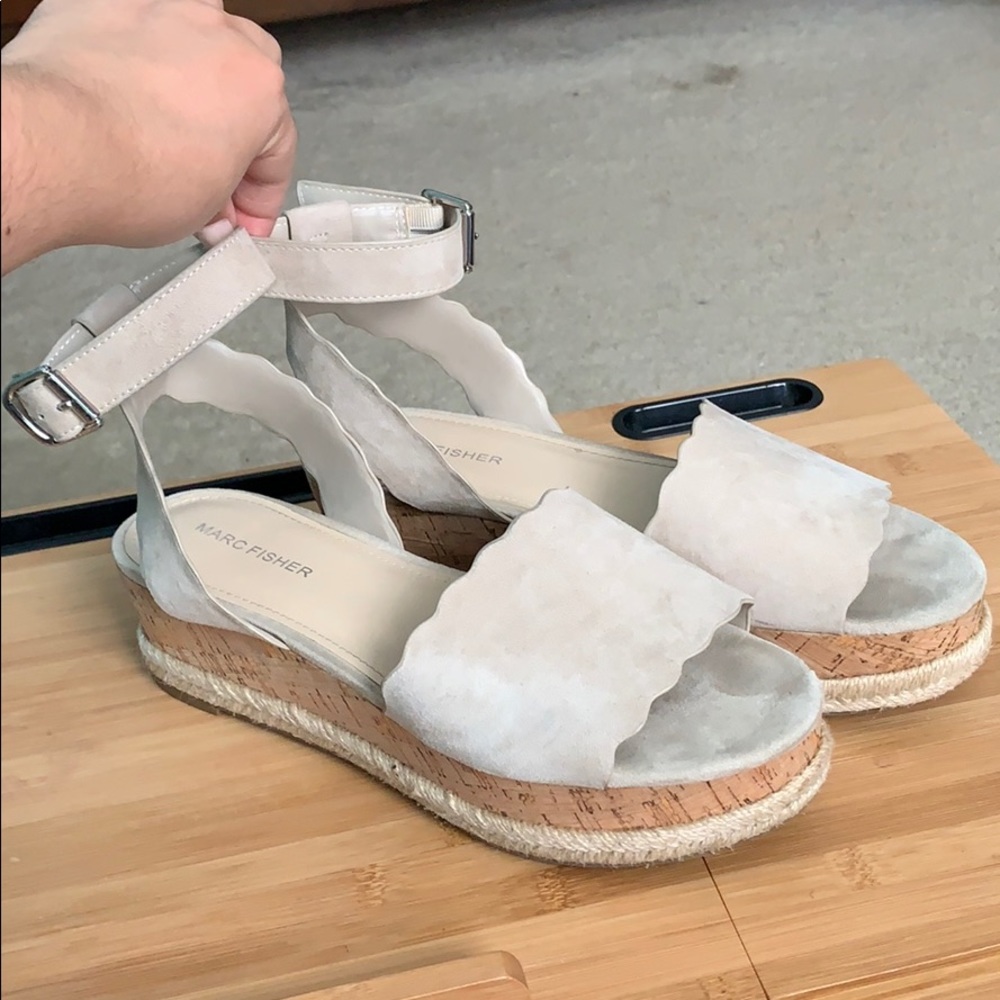 Nude Platform Espadrille Sandals